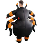 Halloween Inflatables Spider Costume Funny Blow up Cosplay Jumpsuit for Adult and Kids