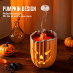 6.5'' Halloween Pumpkin Humidifier Jellyfish Mist Aroma Diffuser with Remote Control and Ambient Light