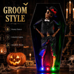 Halloween Skeleton Dancing Coffin Skeleton with Lights and Music for Halloween Decoration