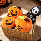Halloween Stuffed Animals Set Ghost Skeleton Bat Pumpkin Soft Plush Toy for Holiday Decor and Gifts