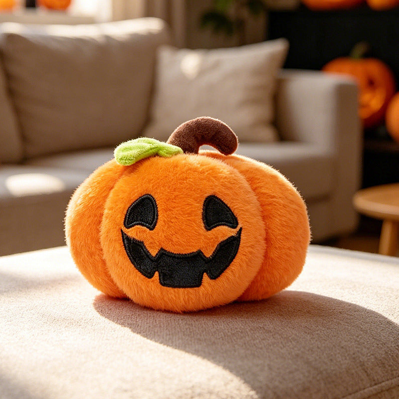 Halloween Stuffed Animals Set Ghost Skeleton Bat Pumpkin Soft Plush Toy for Holiday Decor and Gifts