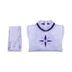 Emily Cosplay Costume Seraphim Dress Outfit Halloween Angel Halo Wing Women Fancy Uniform