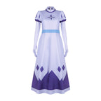 Emily Cosplay Costume Seraphim Dress Outfit Halloween Angel Halo Wing Women Fancy Uniform