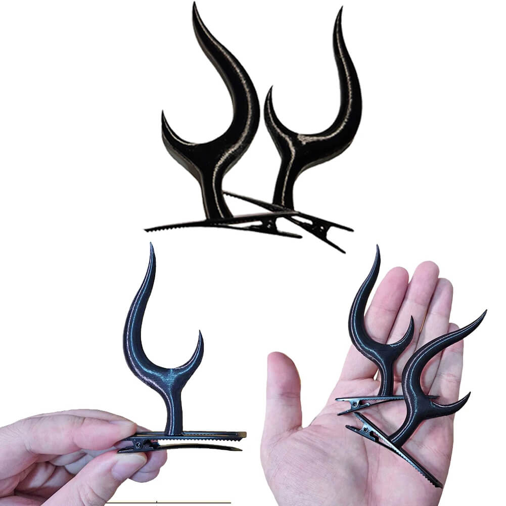 Alastor Cosplay Wig Alastor Modeling Wig and Horns