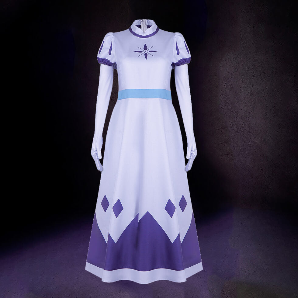 Emily Angel Costume Seraphim Emily Cosplay Dress with Halo and Wing Full Set