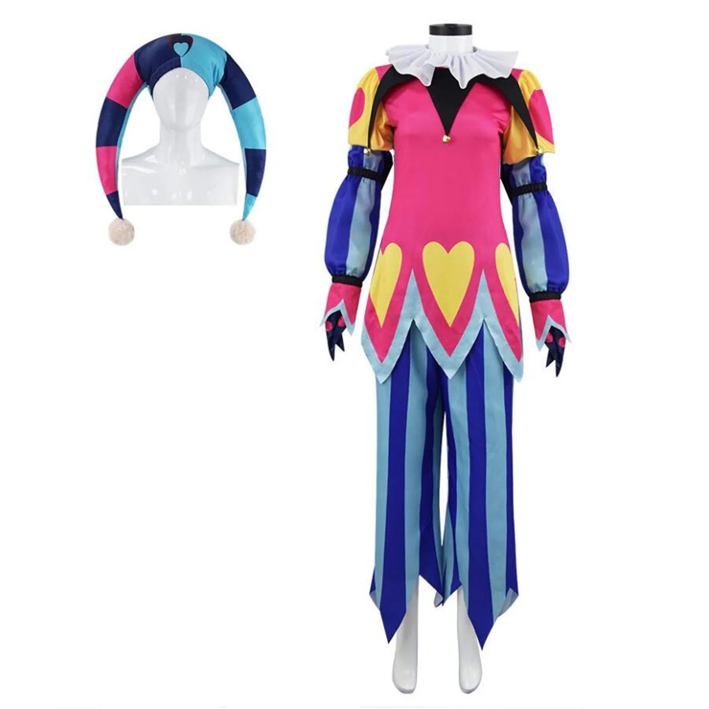 Fizzarolli Costume Helluva Boss Fizzarolli Clown Outfit Hazbin Hotel Cosplay Costumes