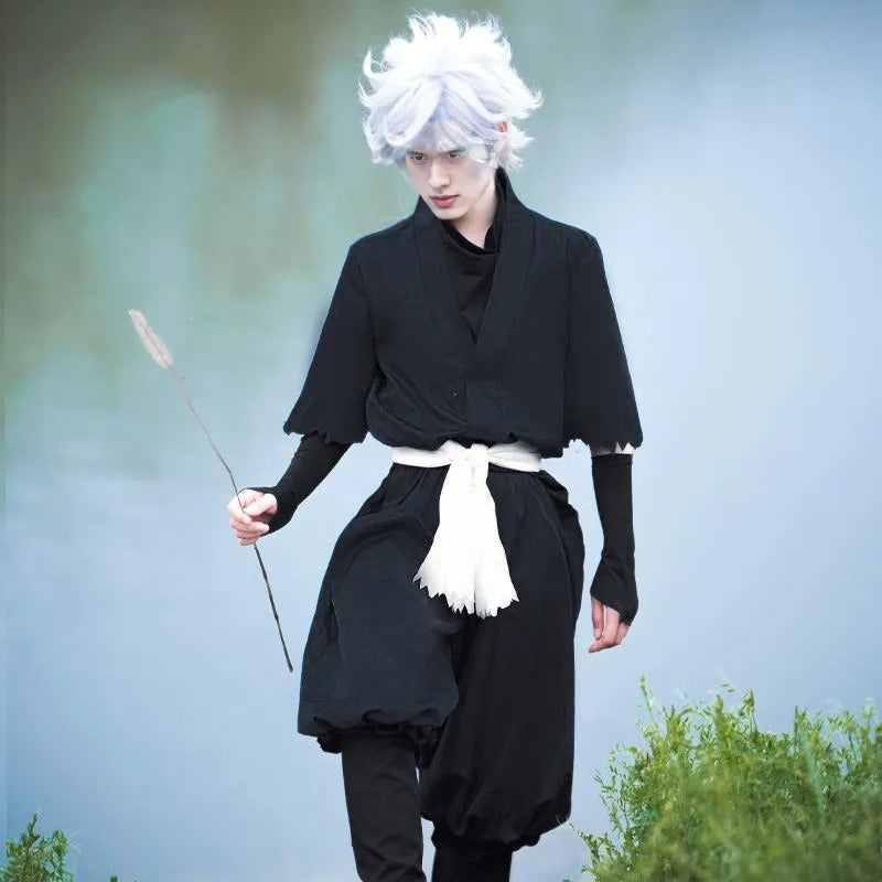 Adult Gabimaru Cosplay Costume Hell's Paradise Outfit Jigokurakux 6pcs Full Set for Halloween Party