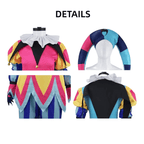 Fizzarolli Costume Helluva Boss Fizzarolli Clown Outfit Cosplay Costumes