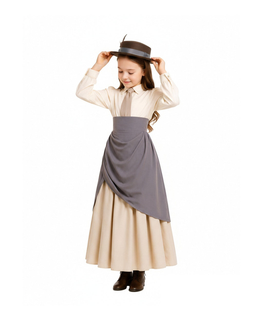 I Am Frankelda Herneval Costume Khaki Monster Prince Dress Full Set for Girls Womens Victorian Halloween Cosplay
