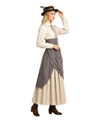 I Am Frankelda Herneval Costume Khaki Monster Prince Dress Full Set for Girls Womens Victorian Halloween Cosplay