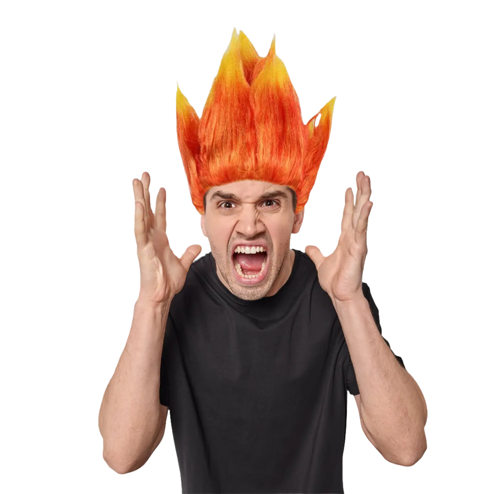 Inside Characters' Wigs Envy Anger Disgust Cosplay Wigs