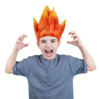 Inside Characters' Wigs Envy Anger Disgust Cosplay Wigs