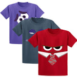 Kids Anger Shirt 100% Cotton 2024 Emotions Anger Ennui Fear Anxiety Cosplay T-shirts