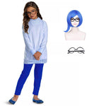 Kids Inside Sadness Costume Out Sweatshirt and Pants for Boy Girls Cosplay