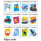 Interactive Games Set Guess Who I Am Game Styling Master Puzzle Family Party Board Game Card Holiday Gift