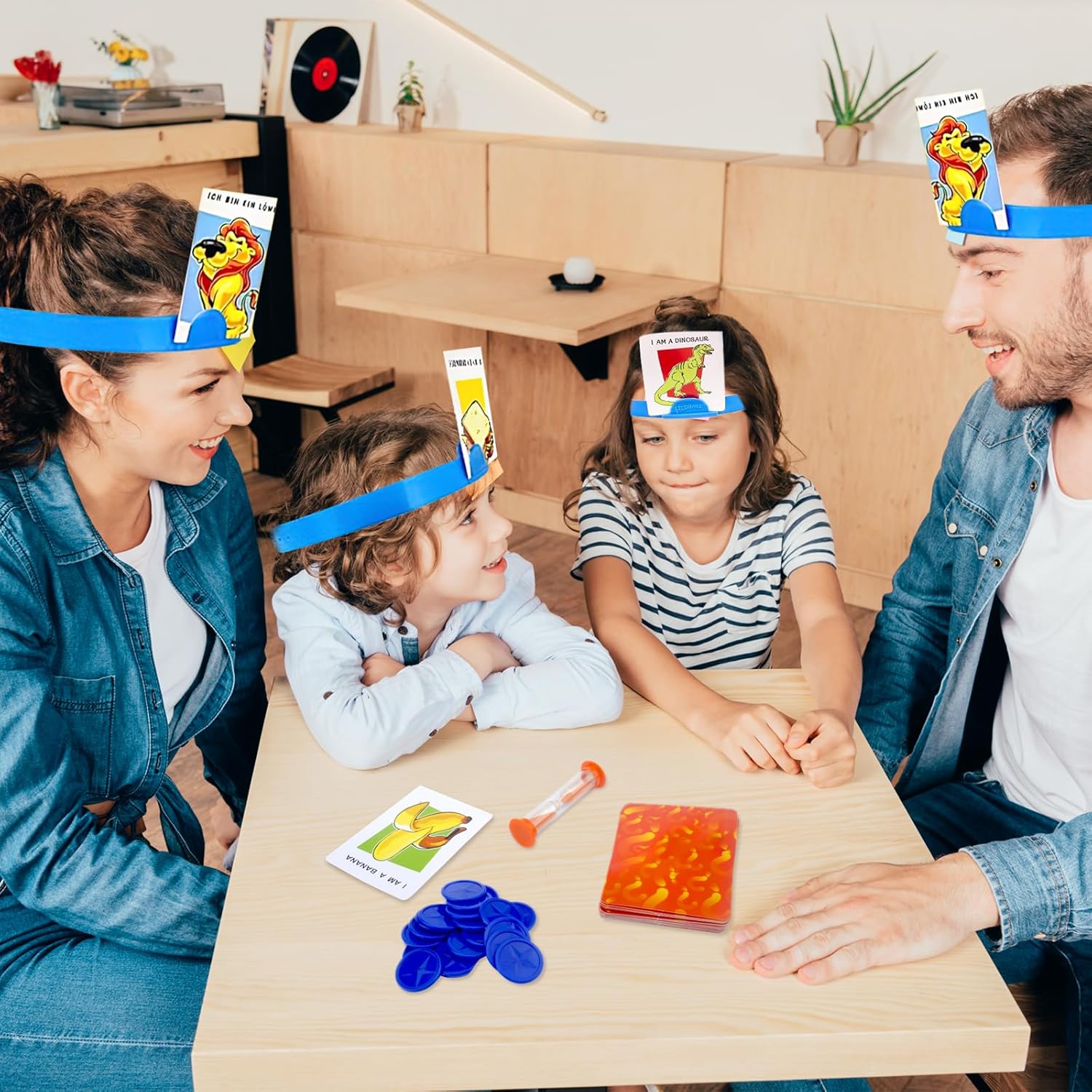 Interactive Games Set Guess Who I Am Game Styling Master Puzzle Family Party Board Game Card Holiday Gift