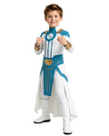 Boys Viltrumite Cosutme White Tunic with Pants 2pcs Suit for Comic Con Halloween Cosplay