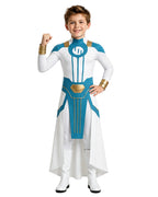 Boys Viltrumite Cosutme White Tunic with Pants 2pcs Suit for Comic Con Halloween Cosplay
