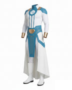 Boys Viltrumite Cosutme White Tunic with Pants 2pcs Suit for Comic Con Halloween Cosplay