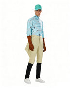JJBA Dio Costume Racing Rider Hat Gloves and Pants Casual Wear for Anime Fans