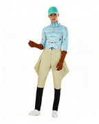 JJBA Dio Costume Racing Rider Hat Gloves and Pants Casual Wear for Anime Fans
