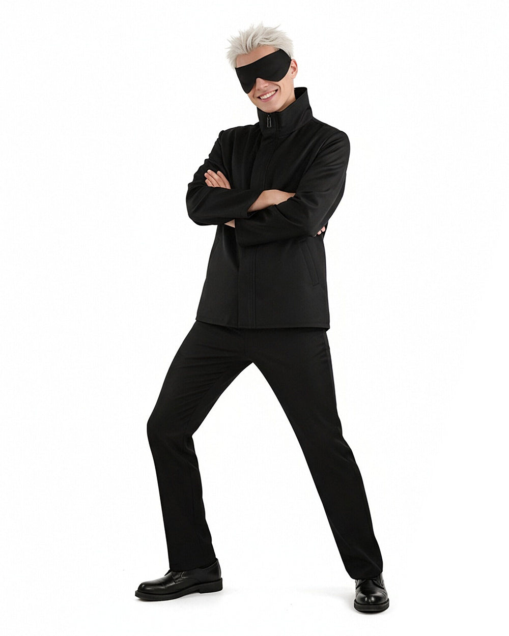 Adult Satoru Costume Megumi Yuji Nobara Toge Halloween Cosplay Uniform Full Set