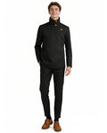 Men Megumi Outfit Black Cosplay Costume Jacket and Pants Suit