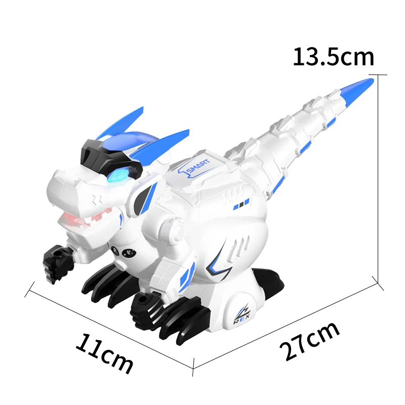 2.4G Remote Control Dinosaur Intelligent Induction Dinosaur Recording Kids Interactive Early Education Toy