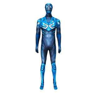 Jaime Reyes Costume Super Hero Jumpsuit Mask Set for Kids Adults