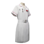 Adult Joker Nurse Costume Unisex Nurses Cosplay Outfit for Halloween Party