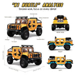 1/10 Jeep RC Truck 4WD RTR Remote Jeep Wrangler Brushed Remote Control Truck RC Rock Crawler