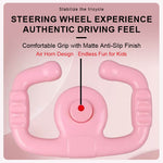 Kids 12V Electric Wiggle Car 360° Sliding Car Dual Anti-rollover with Fashion Light Music