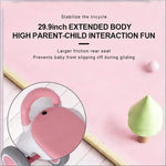 Kids 12V Electric Wiggle Car 360° Sliding Car Dual Anti-rollover with Fashion Light Music