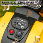 Kids 6V Ride on Car Electric Motorcycle Rechargeable 3-wheeled Car with Music Light
