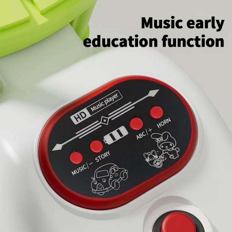 Kids 6V Ride on Motorcycle 3-wheel Electric Car Battery Power with Music and Light