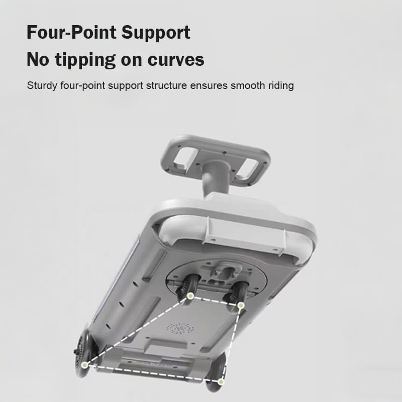 6V Wiggle Car 3 IN 1 Electric Wiggle Car with Floor Cleaning Mop Kids Ride on Car for Indoor Outdoor