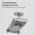 6V Wiggle Car 3 IN 1 Electric Wiggle Car with Floor Cleaning Mop Kids Ride on Car for Indoor Outdoor