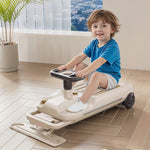 6V Wiggle Car 3 IN 1 Electric Wiggle Car with Floor Cleaning Mop Kids Ride on Car for Indoor Outdoor