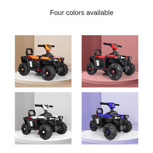 Kids ATV with Remote 4 Wheeler Electric ATV Ride on Car wih Light Music For Boys & Girls