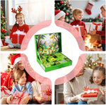 Kids Advent Calendar 2025 Dinosaur and Car with Game Map Blind Box Christmas Countdown Calendar Holiday Gift