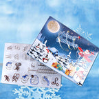 Kids Advent Calendar 2025 Puzzle Set 3D Metal and Wooden Puzzle Toy Christmas Gift Blind Box