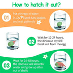 Kids Advent Calendar 2025 Dinosaur Eggs Blind Box 24pcs Dinosaur Figure Holiday Gift