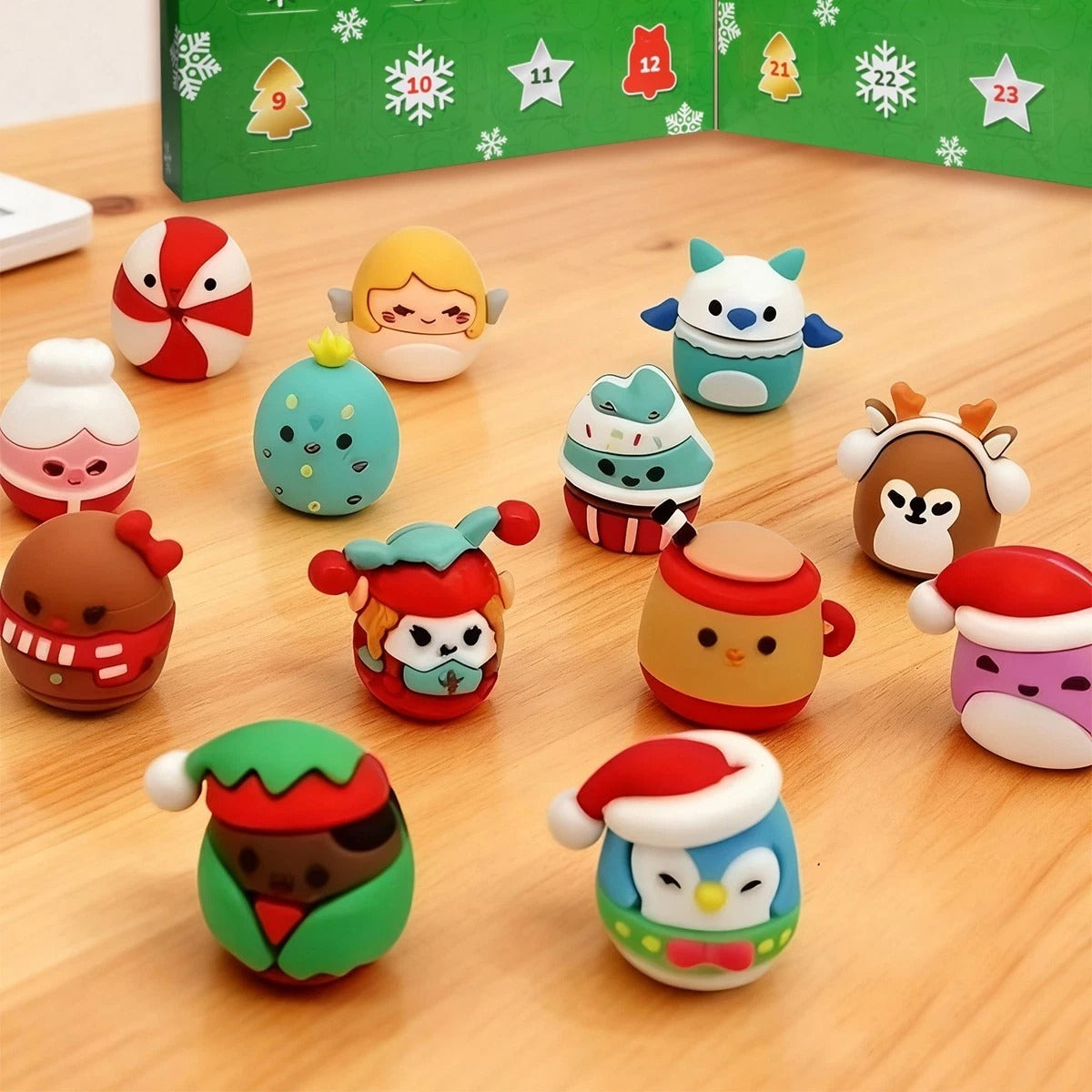 Kids Advent Calendar 2025 Cute Dolls Blind Box 24 Exquisite Toys Holiday Gifts