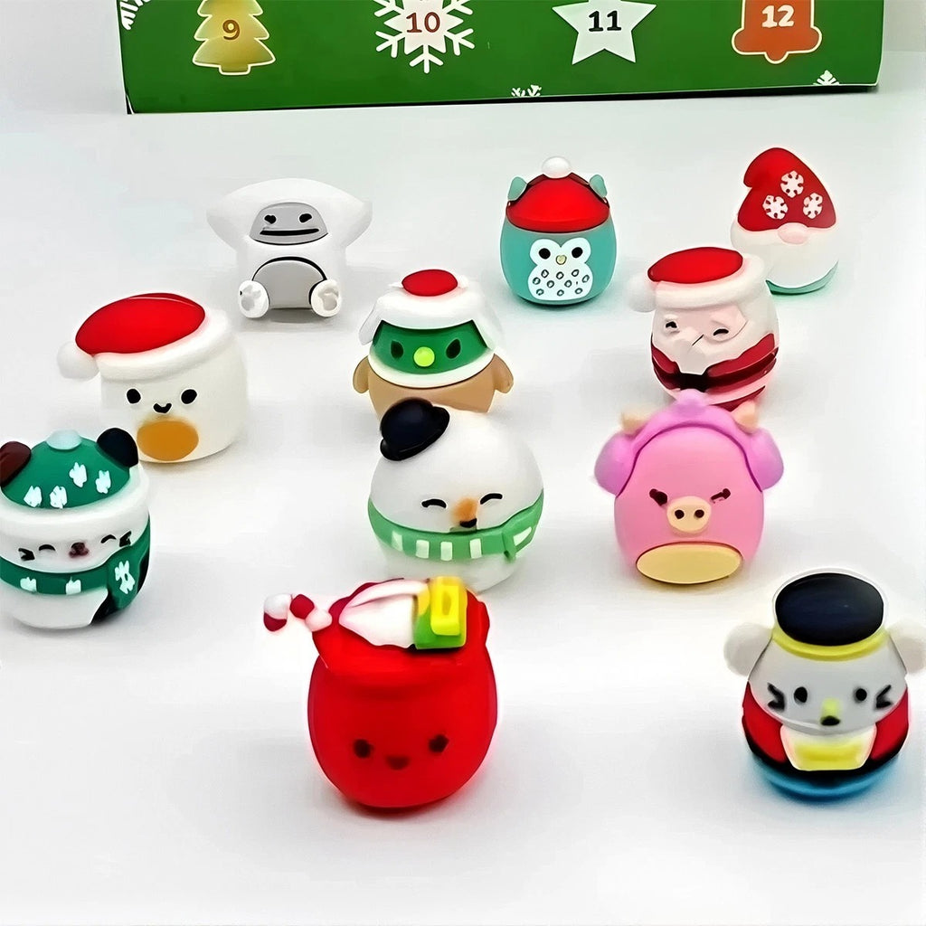 Kids Advent Calendar 2025 Cute Dolls Blind Box 24 Exquisite Toys Holiday Gifts