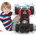 Amphibious RC Car 100% Waterproof Off-Road Monster Vehicle 2.4GH Remote Control Truck