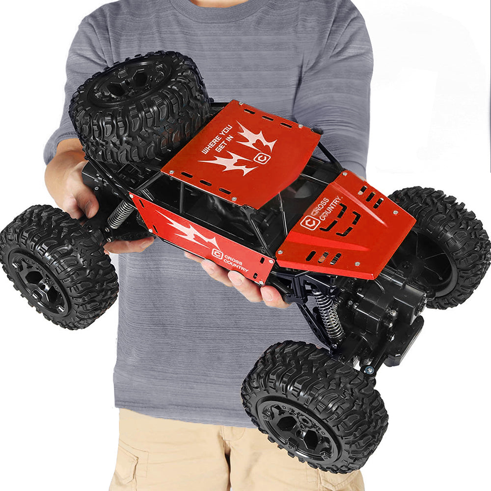 1/8 Amphibious RC Car Big IP66 Water Monster Vehicle 4WD Remote Control Off-road Truck