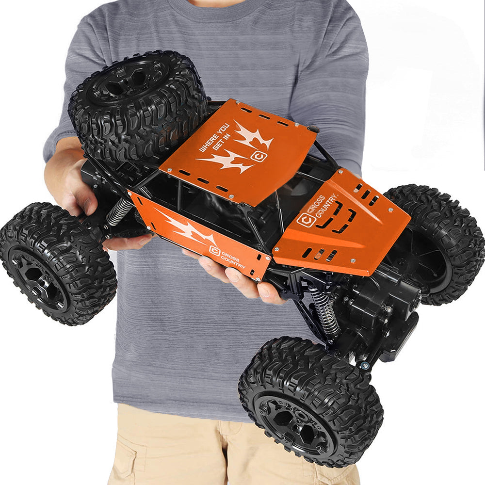 1/8 Amphibious RC Car Big IP66 Water Monster Vehicle 4WD Remote Control Off-road Truck