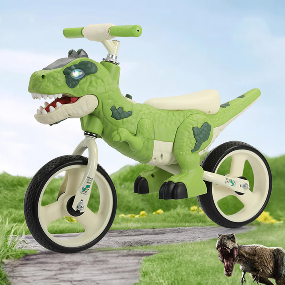 Kids Balance Bike No-Pedal Balance Bicycle Ride On Toys With Light & Music For Boys & Girls