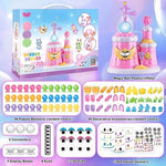 Kids DIY Magic Balloon Kits Sticky Balloon Maker Toy 3D Stickers Inflatable Craft Holiday Gift