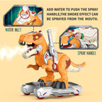 Kids Dinosaur Ride On Car Spray T-Rex Outdoor Indoor Ride-On Toy With Light & Music